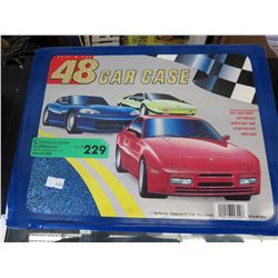 48 Hot Wheels in original carrying case