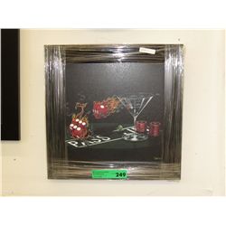 "Praying for Seven" by M Godard - framed art