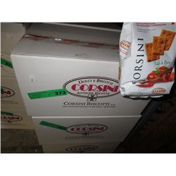 3 Cases of Corsini Biscotti