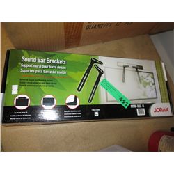 Sound bar brackets. New in box
