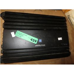 Alpine mono power amplifier
