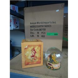 Case of Middle Earth Fairy Globes, in boxes
