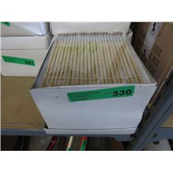 Case of # 7 paint brushes