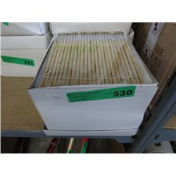 Case of # 7 paint brushes