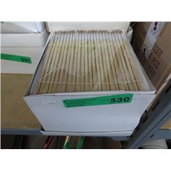 Case of # 7 paint brushes