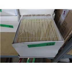 Case of # 7 paint brushes