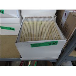 Case of # 7 paint brushes
