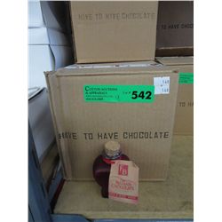 4 cases of chocolate face and body paint