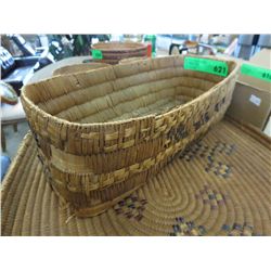 Vintage Coast Salish Indian basket, circa 1915