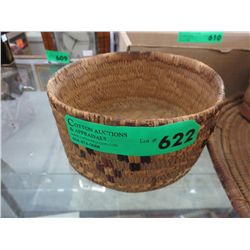 Vintage Coast Salish Indian basket, circa 1920's