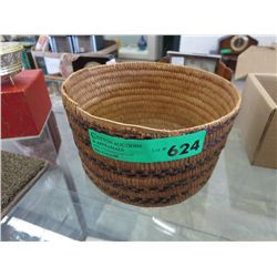 Vintage Coast Salish Indian basket, circa 1920