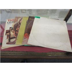 5 Vintage record albums - Beatles White