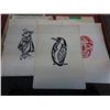 Image 1 : Approx. 20 silk screen Native design prints