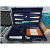 Image 1 : Backgammon game, in case. Complete