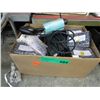 Image 1 : Box of assorted electronics