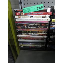 Approx. 20 DVD movies