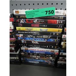 Approx. 20 DVD movies