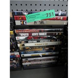Approx. 20 DVD movies