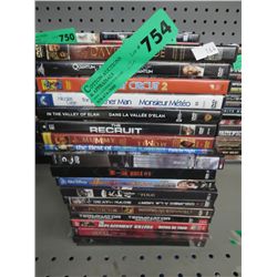 Approx. 20 DVD movies
