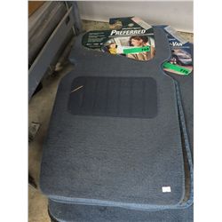 Navy Truck & SUV vehicle mats - 2 pc set.