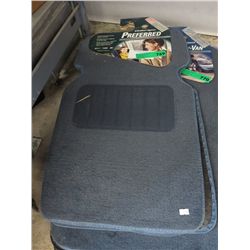 Navy Truck & SUV vehicle mats - 2 pc set.