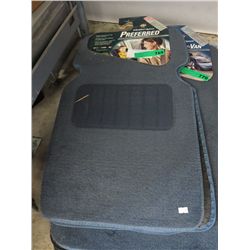 Navy Truck & SUV vehicle mats - 2 pc set.