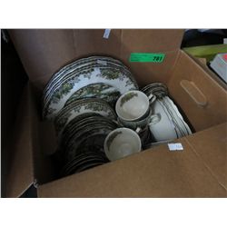 Johnson & Bros. china. - plates, cups, saucers, bowls