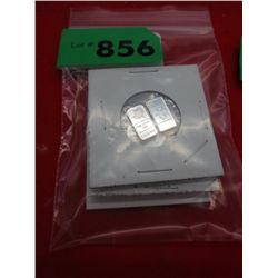 Silver bars and rounds