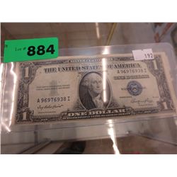 1935 E - US $1 Silver Certificate, circulated