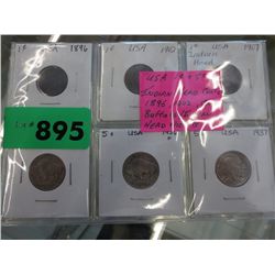 Assorted US pre-1936 Coins