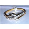Image 1 : 2.05g Ring made of 18kt Gold , 0.19 Ct Diamond