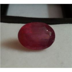 11.55 Ct Ruby Oval Shape Stone