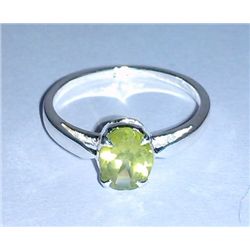 2.010g Ring of Peridot Sterling 925 Silver