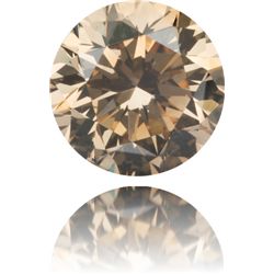 IGITL Cert. 0.20 CTW Round Diamond, Brown