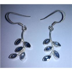 4.550g Earring of Amethyst Sterling 925 Silver