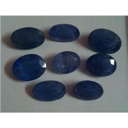 Natural African Tanzanite Loose 40.00 Ctw Oval Cut Stones