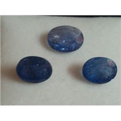 Natural African Tanzanite Loose 8.95 Ctw Oval Cut Stones
