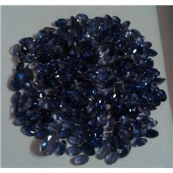 50.40 Ct Loose Amethyst Stones of Oval Shape