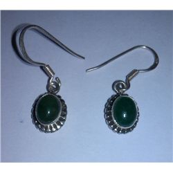 3.620g Earring of Emerald Sterling 925 Silver