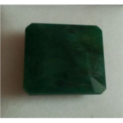Natural African Emerald Beryl 40.10 Ct Square Cut Stone