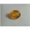 Image 1 : 6.50 Ct Yellow Sapphire Stone of Oval Shape