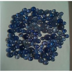 Natural African Tanzanite Loose 101.55 Ctw Round Shape Cabochons