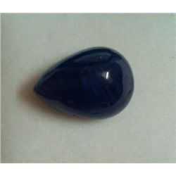 Natural African Tanzanite 25.80 Ct Pear Shape Cabochon Stone