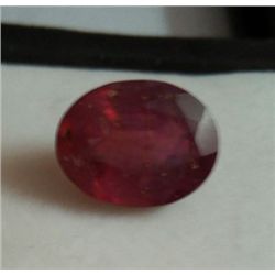 10.80 Ct Ruby Oval Shape Stone