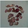 Image 1 : 18.60 Ct Loose Pink Tourmaline Stones of Mixed Shape