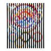 Image 1 : Yaacov Agam, Message of Peace, Silkscreen