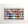 Image 1 : Yaacov Agam, Op-Art Geometric Suite 1, Serigraph