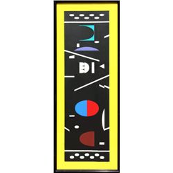 Yaacov Agam, Menorah Series 4, Serigraph