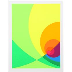 Herbert Aach, Split Infinity #5BS, Serigraph