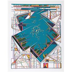 Risaburo Kimura, City 363, Serigraph